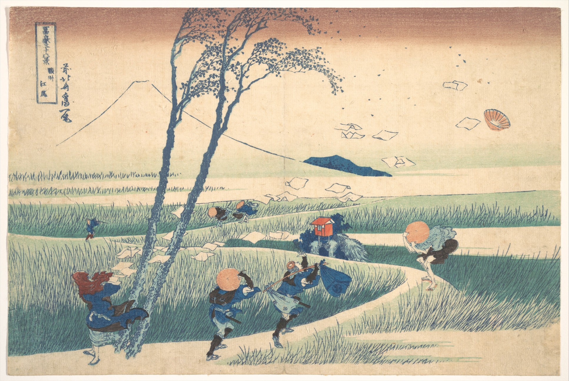 農村の風景